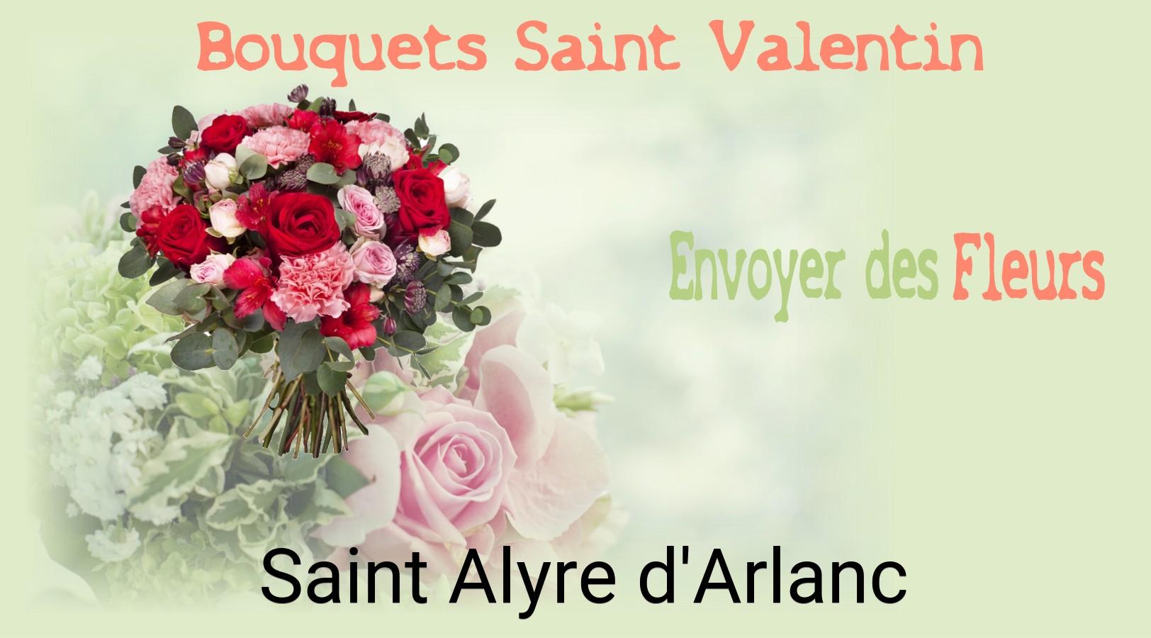Roses de Saint-Valentin livrées à Saint-Alyre-d'Arlanc